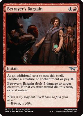 Magic: The Gathering - Duskmourn: House of Horror - Betrayer's Bargain - Normal