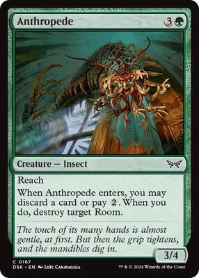 Magic: The Gathering - Duskmourn: House of Horror - Anthropede - Normal