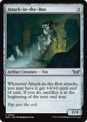 Magic: The Gathering - Duskmourn: House of Horror - Attack-in-the-Box - Foil