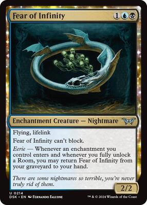 Magic: The Gathering - Duskmourn: House of Horror - Fear of Infinity - Normal