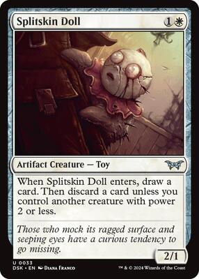 Magic: The Gathering - Duskmourn: House of Horror - Splitskin Doll - Normal