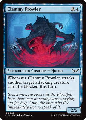 Magic: The Gathering - Duskmourn: House of Horror - Clammy Prowler - Normal