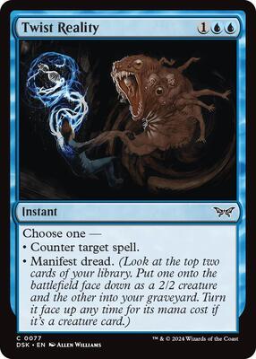 Magic: The Gathering - Duskmourn: House of Horror - Twist Reality - Normal