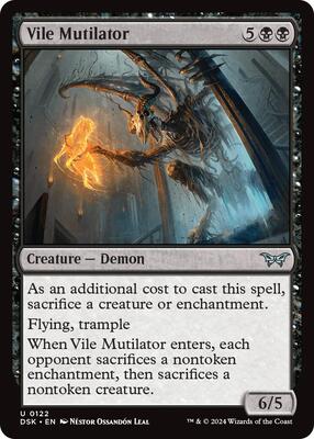 Magic: The Gathering - Duskmourn: House of Horror - Vile Mutilator - Normal