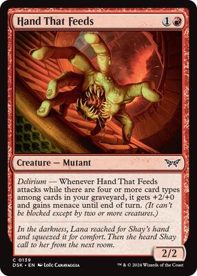 Magic: The Gathering - Duskmourn: House of Horror - Hand That Feeds - Foil