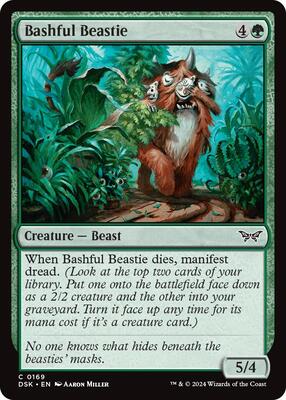 Magic: The Gathering - Duskmourn: House of Horror - Bashful Beastie - Normal