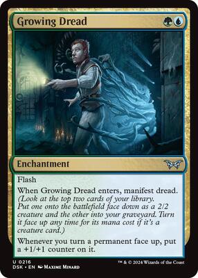 Magic: The Gathering - Duskmourn: House of Horror - Growing Dread - Normal
