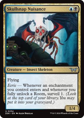 Magic: The Gathering - Duskmourn: House of Horror - Skullsnap Nuisance - Normal