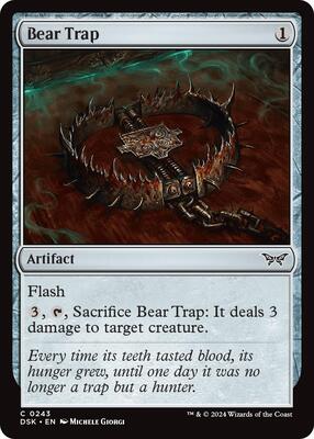 Magic: The Gathering - Duskmourn: House of Horror - Bear Trap - Normal