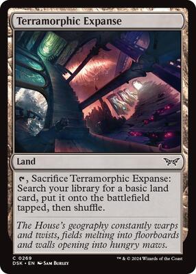 Magic: The Gathering - Duskmourn: House of Horror - Terramorphic Expanse - Normal