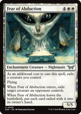 Magic: The Gathering - Duskmourn: House of Horror - Fear of Abduction - Normal