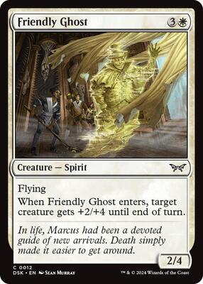 Magic: The Gathering - Duskmourn: House of Horror - Friendly Ghost - Normal