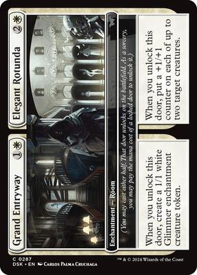Magic: The Gathering - Duskmourn: House of Horror - Grand Entryway // Elegant Rotunda (0287) - Normal