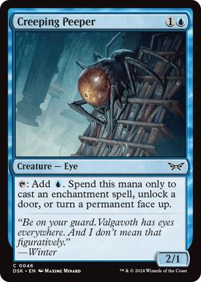 Magic: The Gathering - Duskmourn: House of Horror - Creeping Peeper - Normal