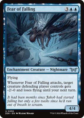 Magic: The Gathering - Duskmourn: House of Horror - Fear of Falling - Foil