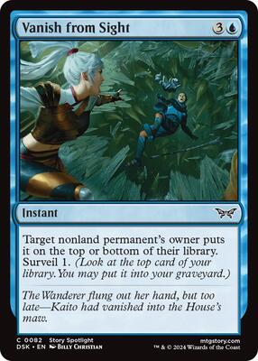 Magic: The Gathering - Duskmourn: House of Horror - Vanish from Sight - Normal