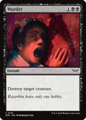Magic: The Gathering - Duskmourn: House of Horror - Murder - Normal