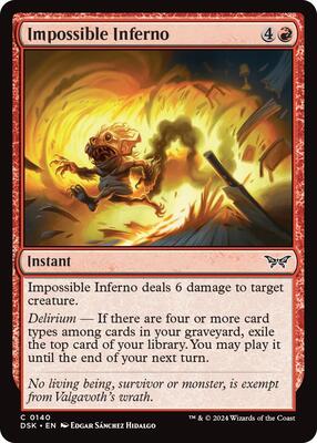 Magic: The Gathering - Duskmourn: House of Horror - Impossible Inferno - Normal