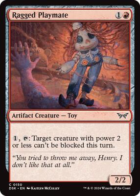 Magic: The Gathering - Duskmourn: House of Horror - Ragged Playmate - Normal