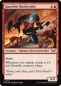 Magic: The Gathering - Duskmourn: House of Horror - Razorkin Hordecaller - Normal