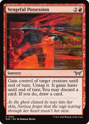Magic: The Gathering - Duskmourn: House of Horror - Vengeful Possession - Normal