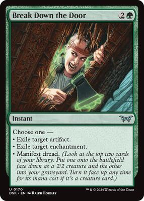 Magic: The Gathering - Duskmourn: House of Horror - Break Down the Door - Normal
