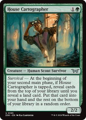 Magic: The Gathering - Duskmourn: House of Horror - House Cartographer - Normal