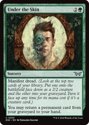 Magic: The Gathering - Duskmourn: House of Horror - Under the Skin - Normal