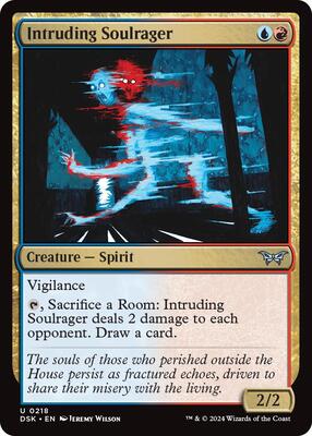 Magic: The Gathering - Duskmourn: House of Horror - Intruding Soulrager - Foil