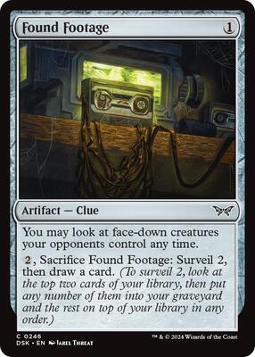 Magic: The Gathering - Duskmourn: House of Horror - Found Footage - Normal