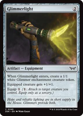 Magic: The Gathering - Duskmourn: House of Horror - Glimmerlight - Normal