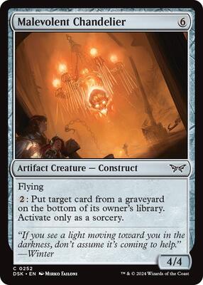 Magic: The Gathering - Duskmourn: House of Horror - Malevolent Chandelier - Normal