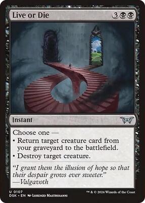 Magic: The Gathering - Duskmourn: House of Horror - Live or Die - Foil