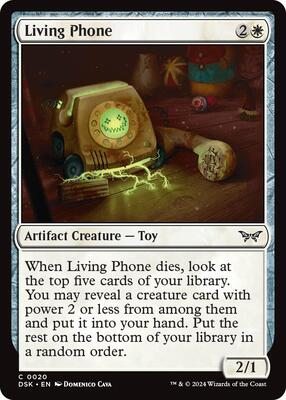 Magic: The Gathering - Duskmourn: House of Horror - Living Phone - Normal