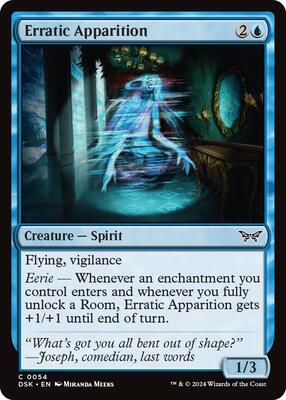 Magic: The Gathering - Duskmourn: House of Horror - Erratic Apparition - Normal