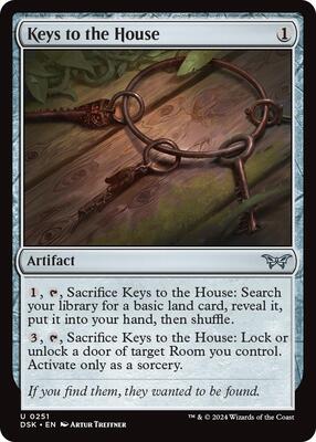 Magic: The Gathering - Duskmourn: House of Horror - Keys to the House - Normal