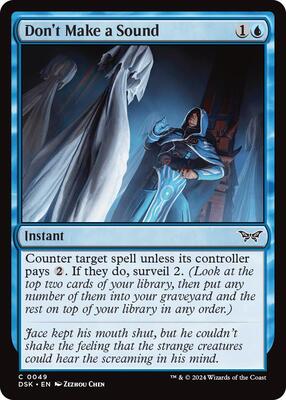 Magic: The Gathering - Duskmourn: House of Horror - Don't Make a Sound - Normal