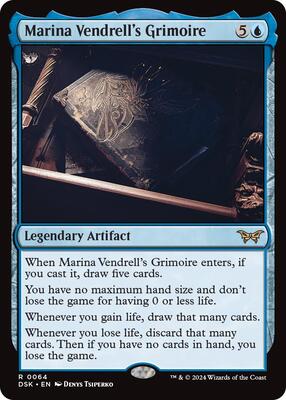 Magic: The Gathering - Duskmourn: House of Horror - Marina Vendrell's Grimoire - Normal
