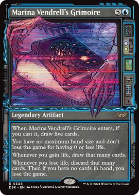 Magic: The Gathering - Duskmourn: House of Horror - Marina Vendrell's Grimoire (Showcase) - Normal