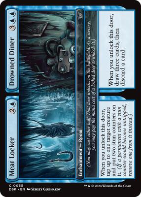 Magic: The Gathering - Duskmourn: House of Horror - Meat Locker // Drowned Diner - Normal