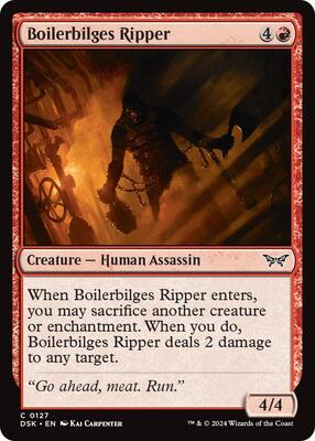 Magic: The Gathering - Duskmourn: House of Horror - Boilerbilges Ripper - Foil