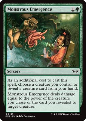 Magic: The Gathering - Duskmourn: House of Horror - Monstrous Emergence - Foil