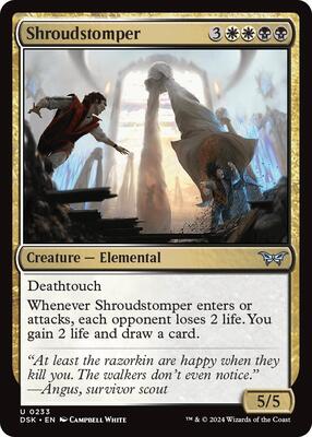 Magic: The Gathering - Duskmourn: House of Horror - Shroudstomper - Normal