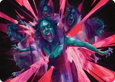 Magic: The Gathering - Art Series: Duskmourn: House of Horror - Waltz of Rage Art Card - Normal