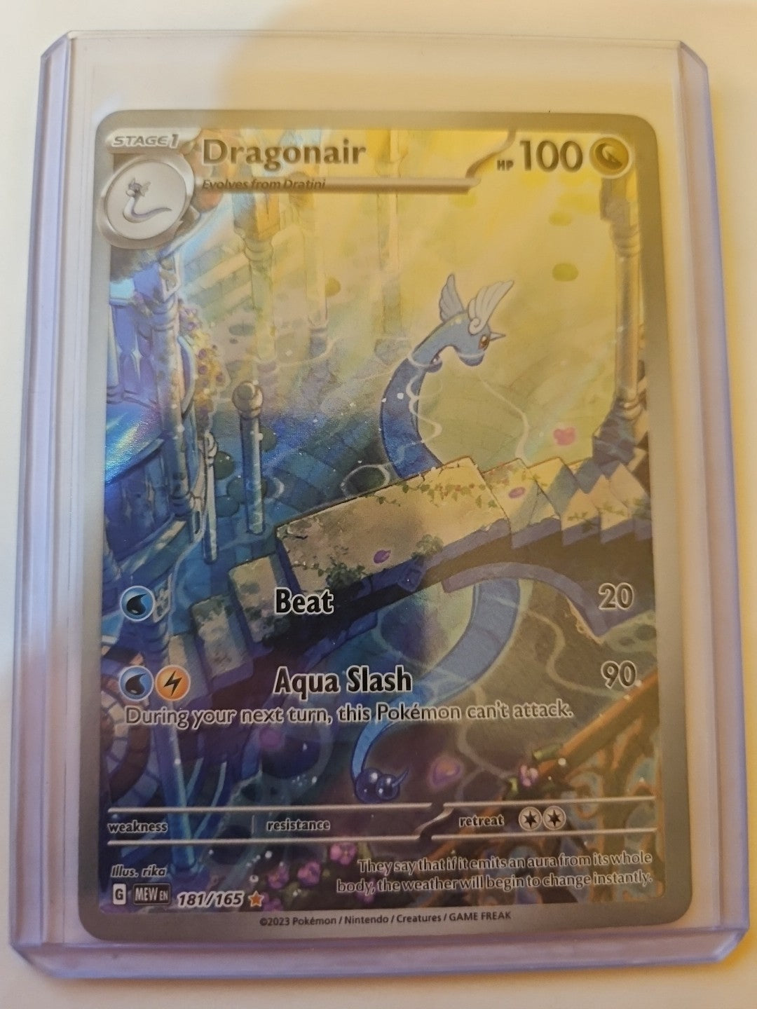 Pokemon - Scarlet & Violet: 151 - Dragonair - 181/165 - Illustration Rare - Anime Card Craze