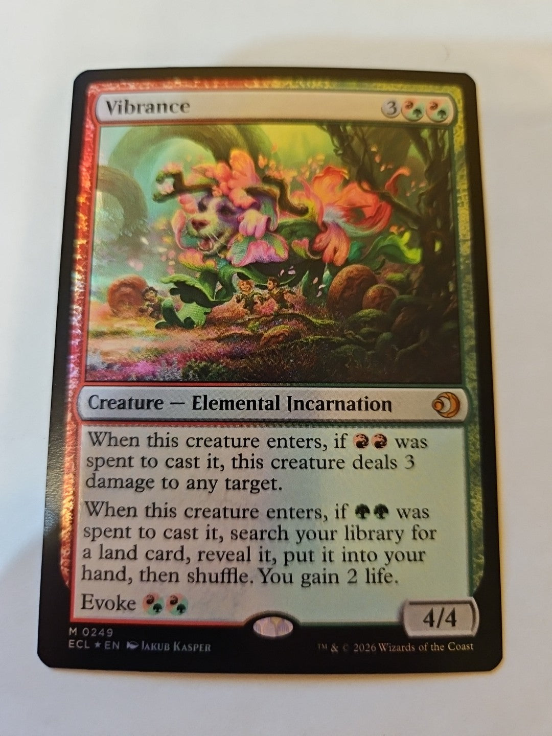 MTG - Lorwyn Eclipsed - Vibrance - NM - Foil