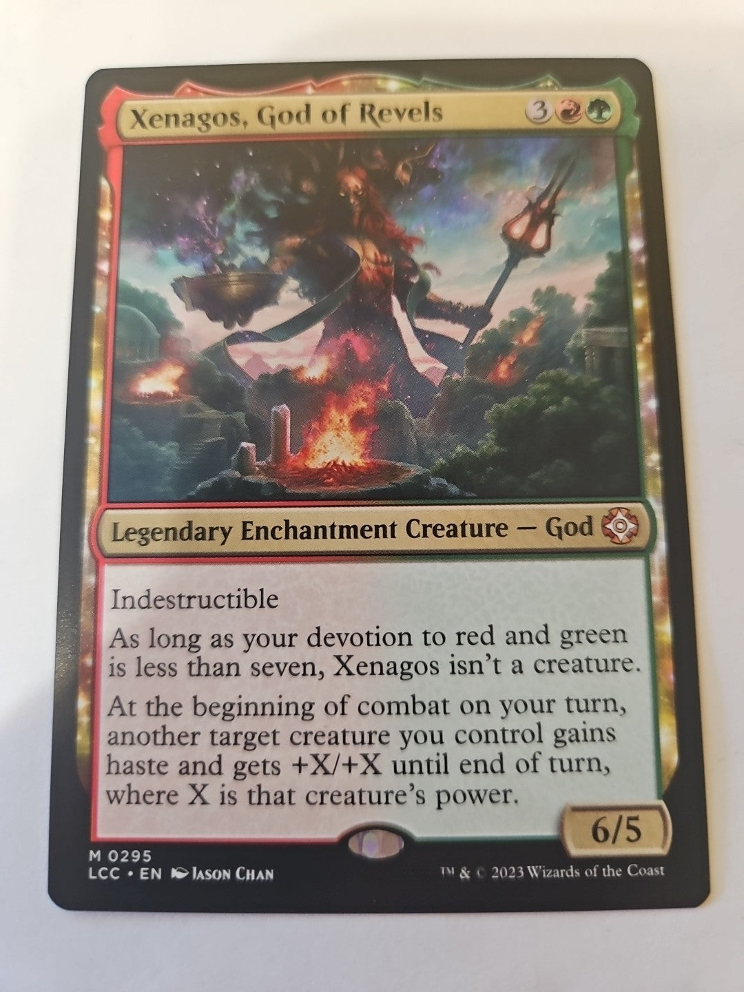 MTG - The Lost Caverns of Ixalan - Xenagos, God of Revels - NM - NF