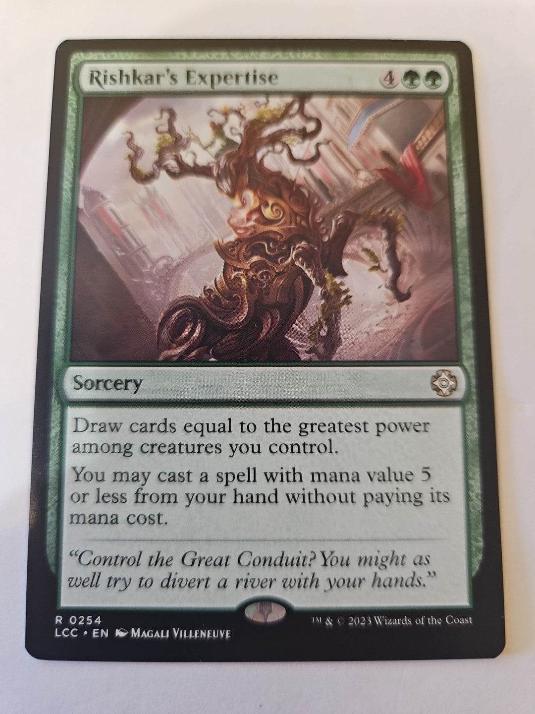 MTG - The Lost Caverns of Ixalan - Rishkar's Expertise - NM - NF