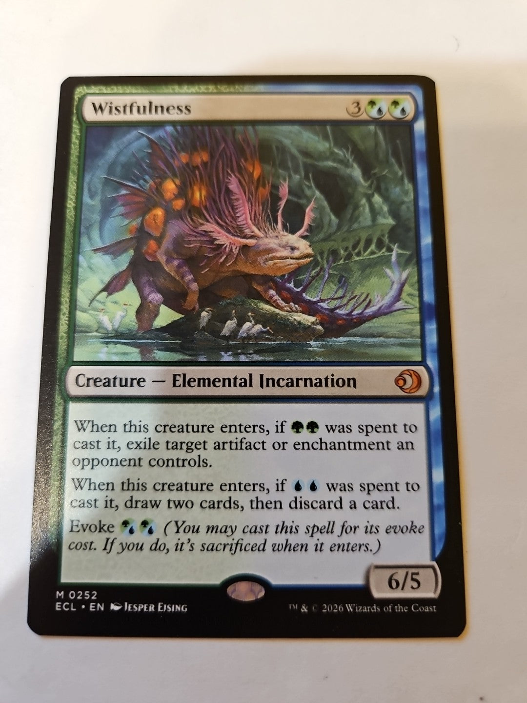 MTG - Lorwyn Eclipsed - Wistfulness - NM - NF