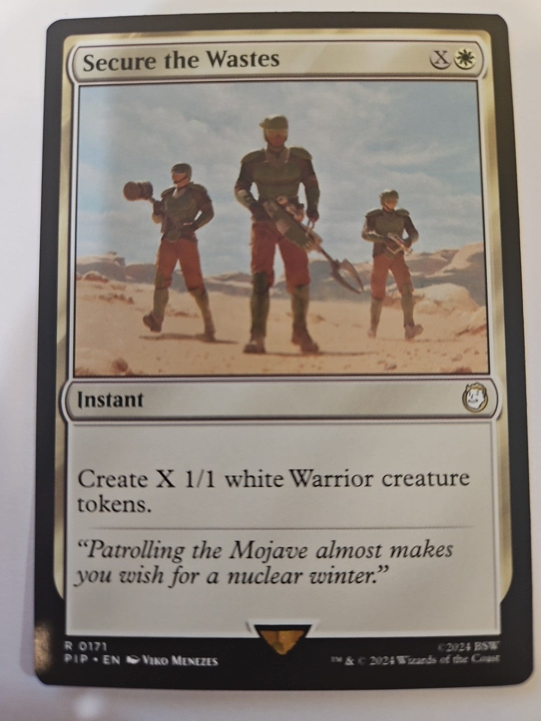MTG - Universes Beyond: Fallout - Secure the Wastes - NM - NF